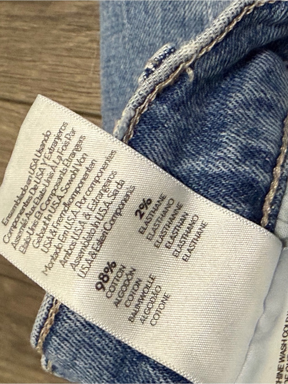 MOTHER The Hustler Ankle Jeans Scenic Route Medium Wash Flare Leg Sz 28 - Picture 8 of 14